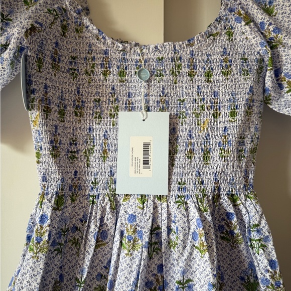 Hill House Blue and White Floral Maxi Dress - Picture 5 of 8